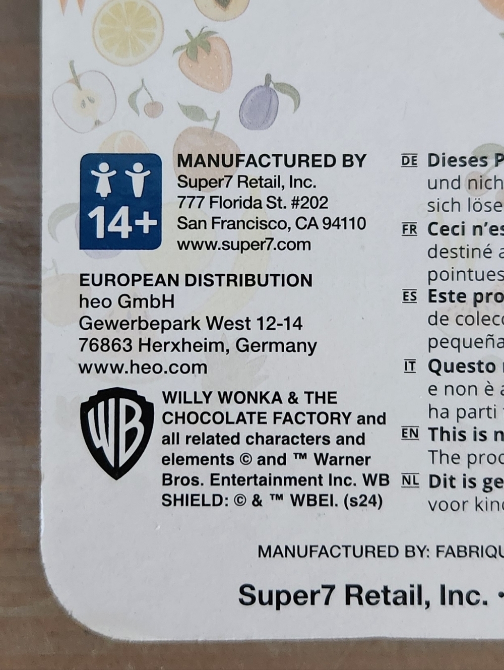 🍫 Super7 ReAction: Mike Teevee (Wonkavision) 📺 Action Figure Willy Wonka NWT - Picture 8 of 10